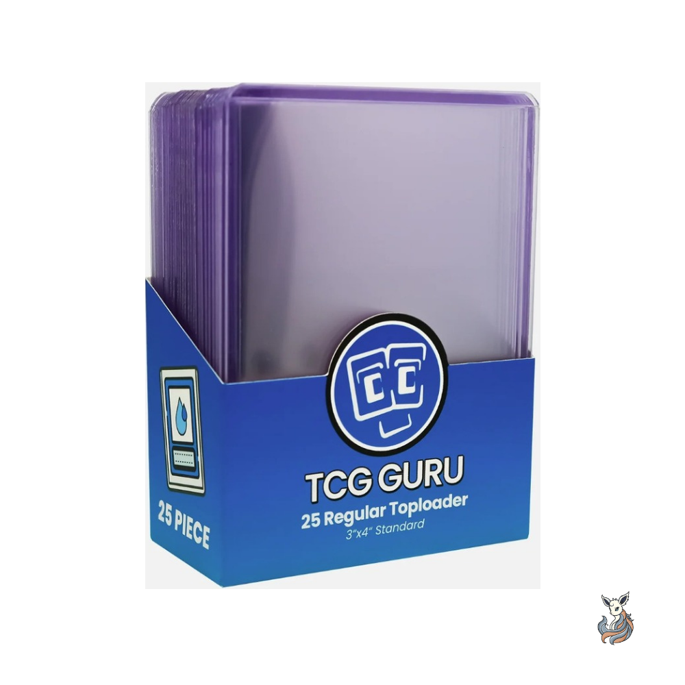 TCG Guru Regular Toploader 3x4 Standard (25 Stück)