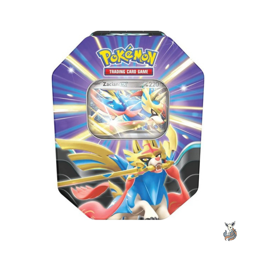 Pokémon SLG Schlagkräftige Legenden: Zacian-ex Tin-Box (DE)