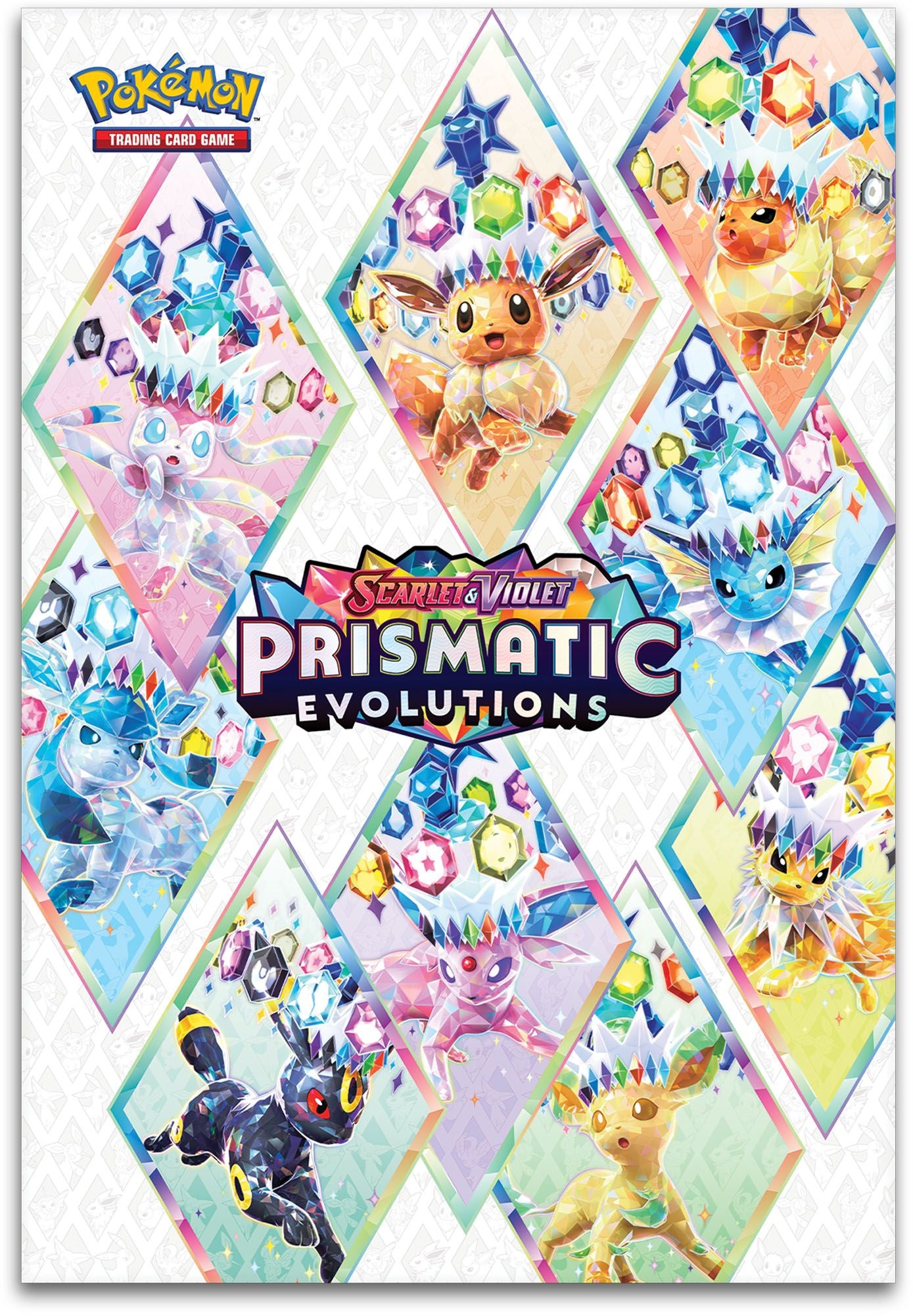 Pokémon - SV08.5 Prismatische Entwicklungen - Poster Kollektion