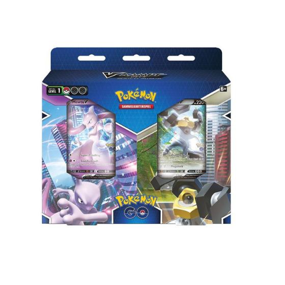 Pokémon - Schwert und Schild - Pokémon GO - Mewtwo und Melmetal V Battle Bundle Deck
