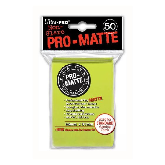 Ultra Pro Matte: Standard Sleeves (50pcs)