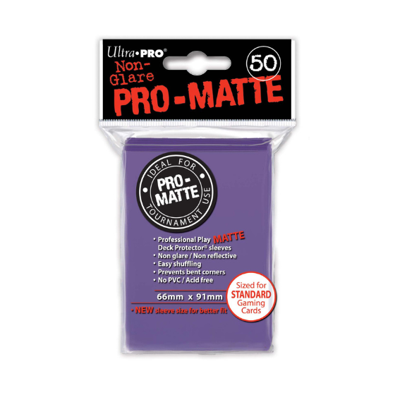 Ultra Pro Matte: Standard Sleeves (50pcs)