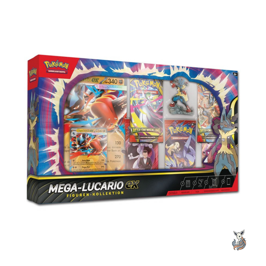 Pokémon Mega-Lucario-ex Figuren-Kollektion (DE)