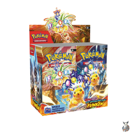 Pokémon Stürmische Funken Booster Display (DE)