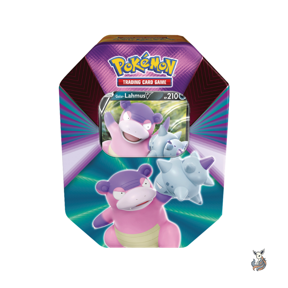 Pokémon Schwert & Schild Tin-Box Galar-Lahmus-V (DE)