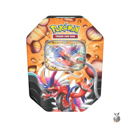Pokémon SLG Schlagkräftige Legenden: Koraidon-ex Tin-Box (DE)
