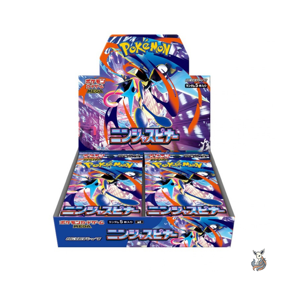 Pokémon M4 Ninja Spinner Booster Display (JP)