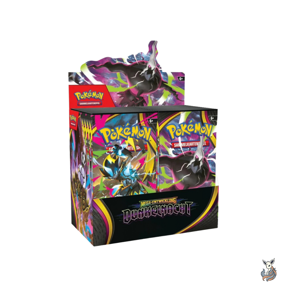Pokémon Mega-Entwicklung Dunkelnacht Booster Display (DE)