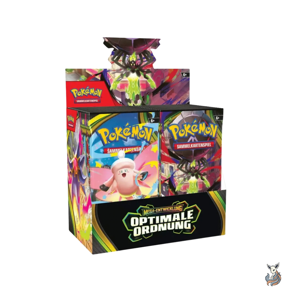 Pokémon Mega-Entwicklung Optimale Ordnung Booster Display (DE)