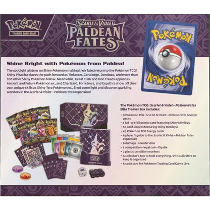 Pokémon - SV04.5 Paldeas Schicksale - Top Trainer Box