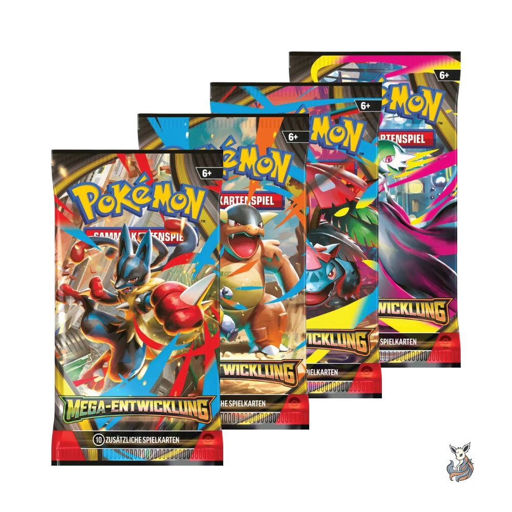Pokémon - Mega Entwicklung - Booster Display