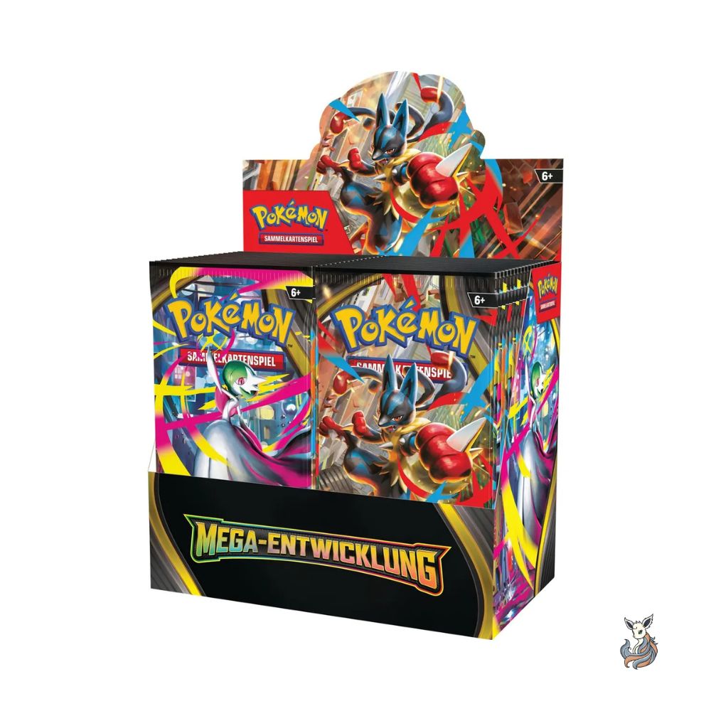 Pokémon - Mega Entwicklung - Booster Display