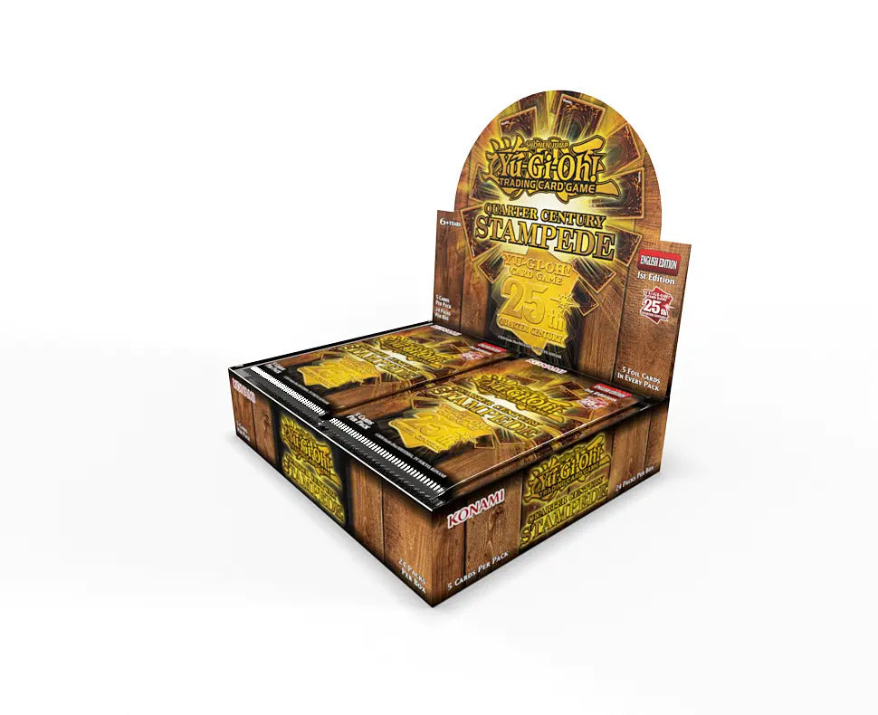 Yu-Gi-Oh! Quarter Century Stampede Booster Display (EN) – Ansicht 2