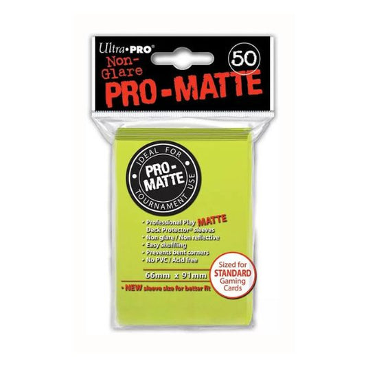 Ultra Pro Matte: Standard Sleeves (50pcs)